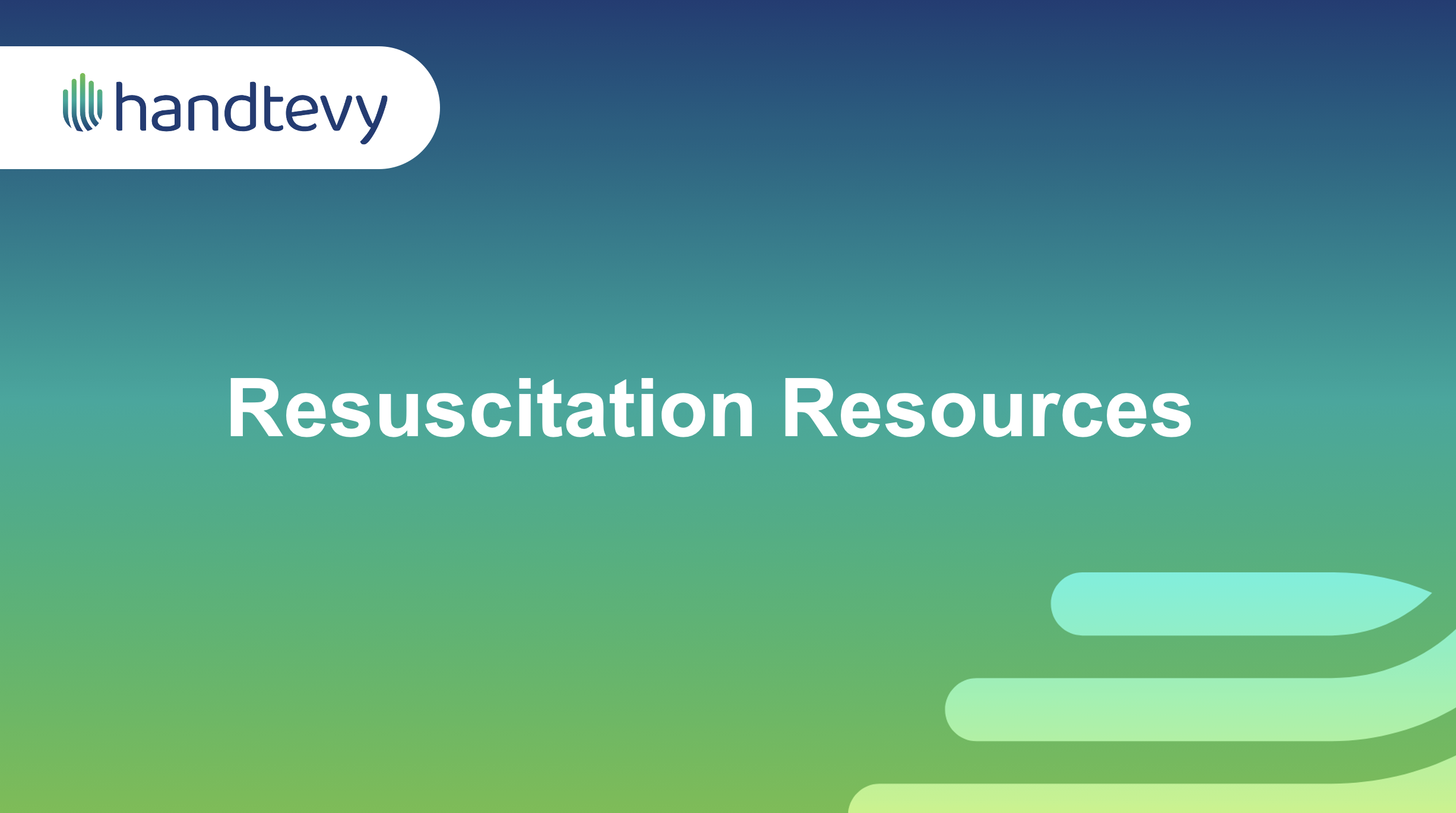 Resuscitation Resources